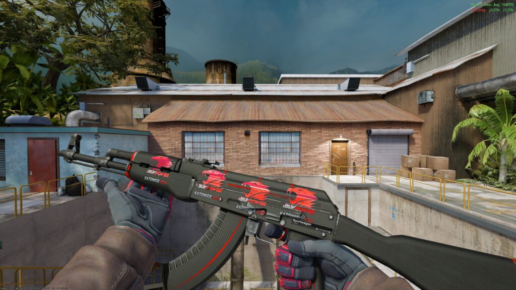 AK-47 _ Redline FT + 4x iBUYPOWER (Holo)