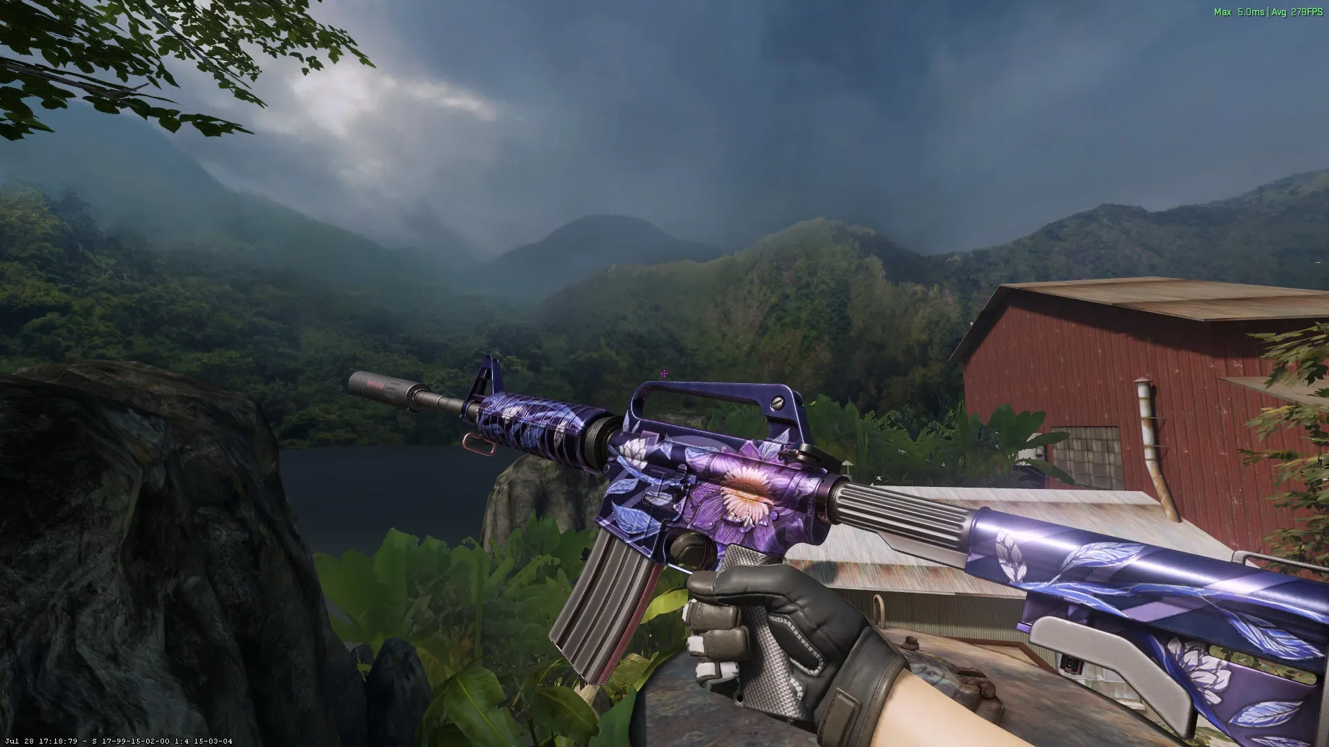 M4A1-S | Black Lotus (Field-Tested)