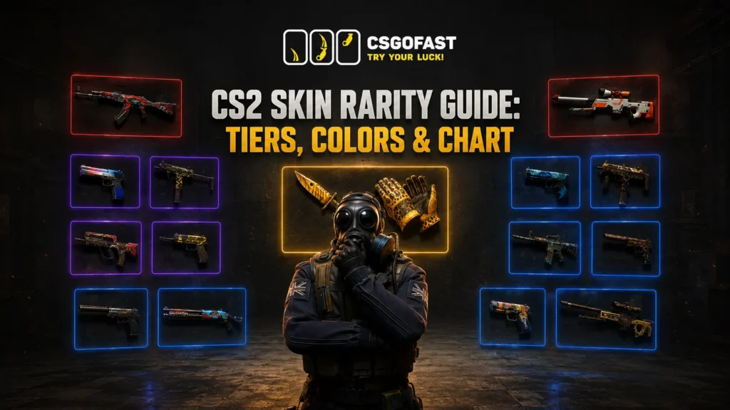CS2 Skin Rarity Guide: Tiers, Colors & Chart