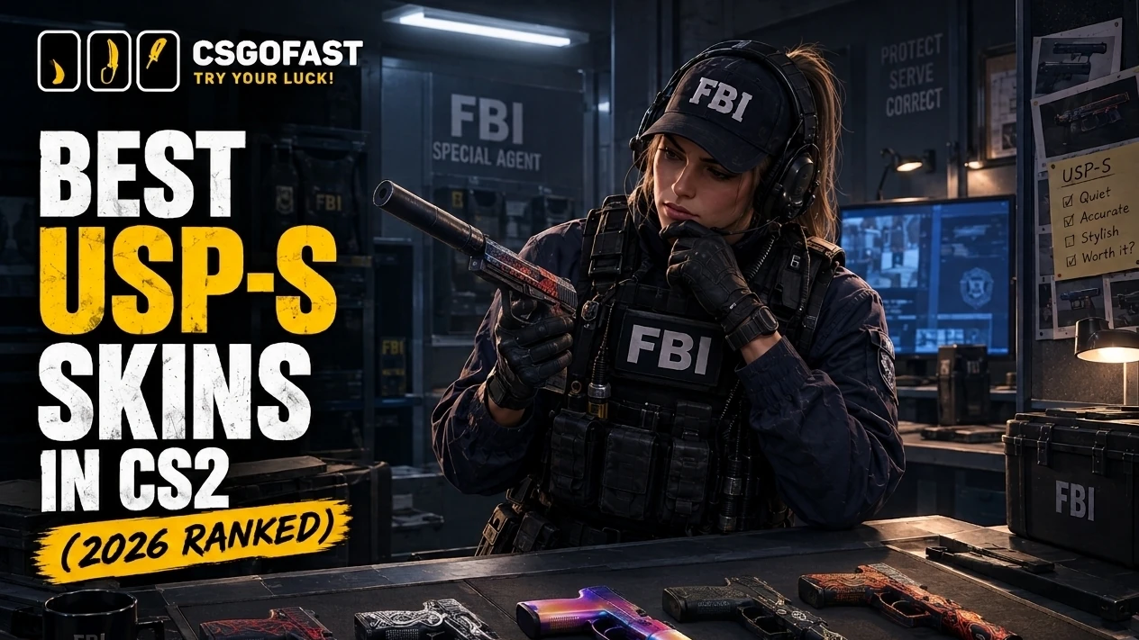 Best USP-S Skins in CS2 (2026 Ranked)